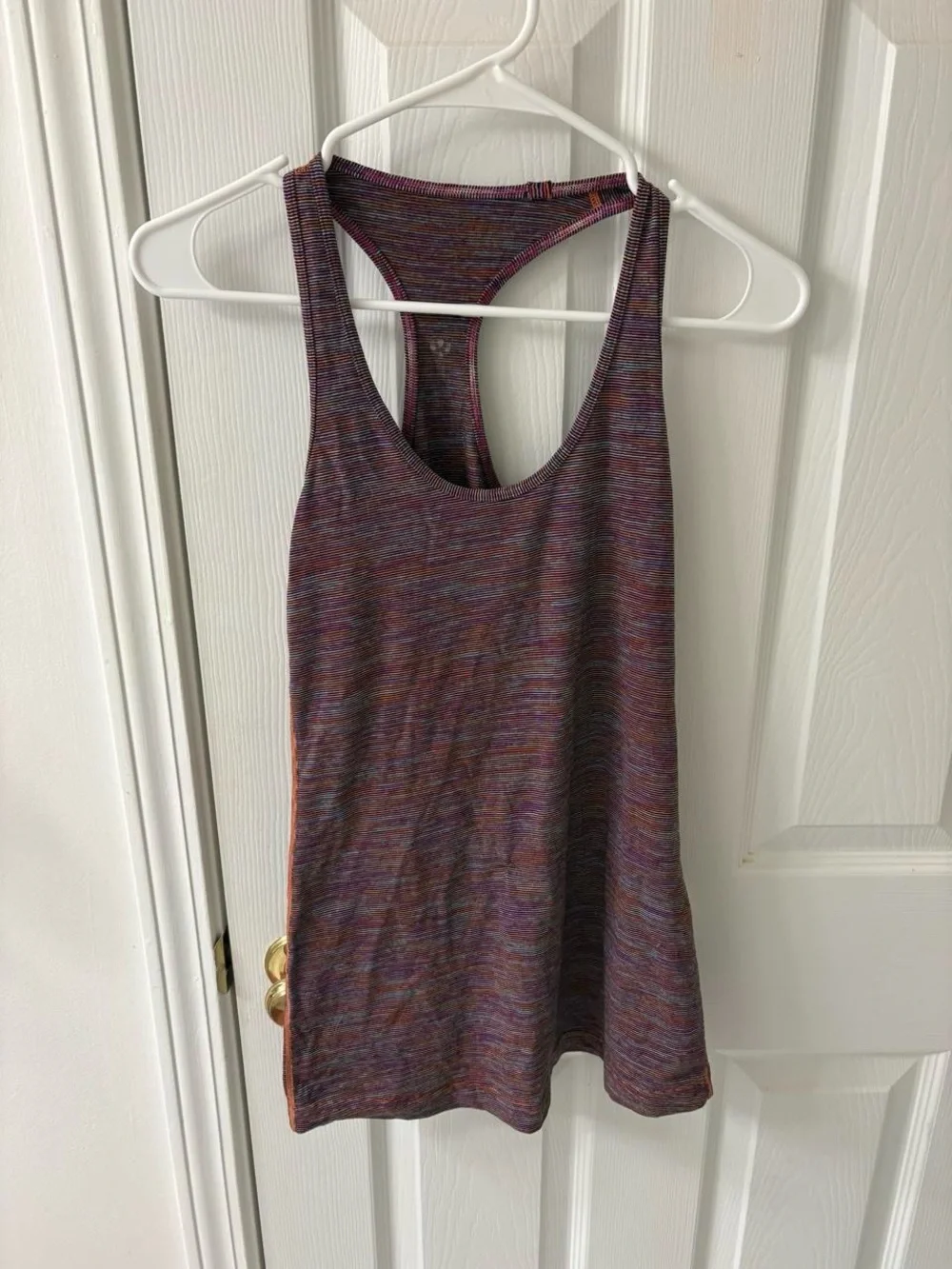 lululemon athletica Space-Dye Racerback Tank in Purple-Multicolor